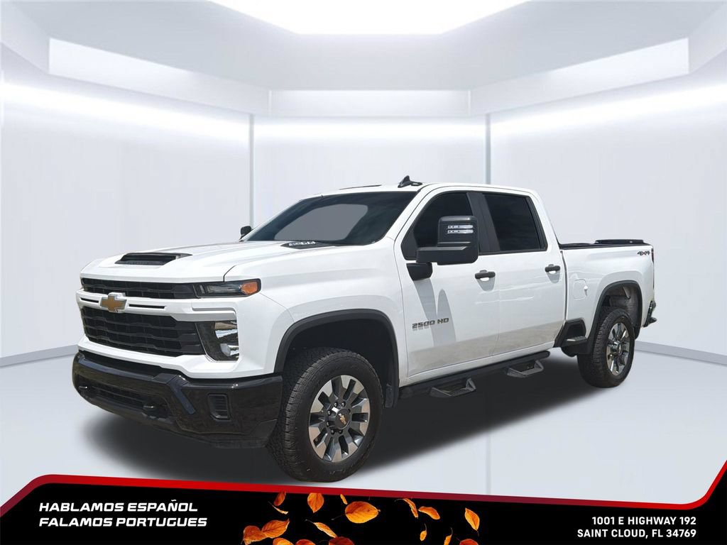 Used 2024 Chevrolet Silverado 2500 Custom w/ Custom Value Package AWD/4WD image 2