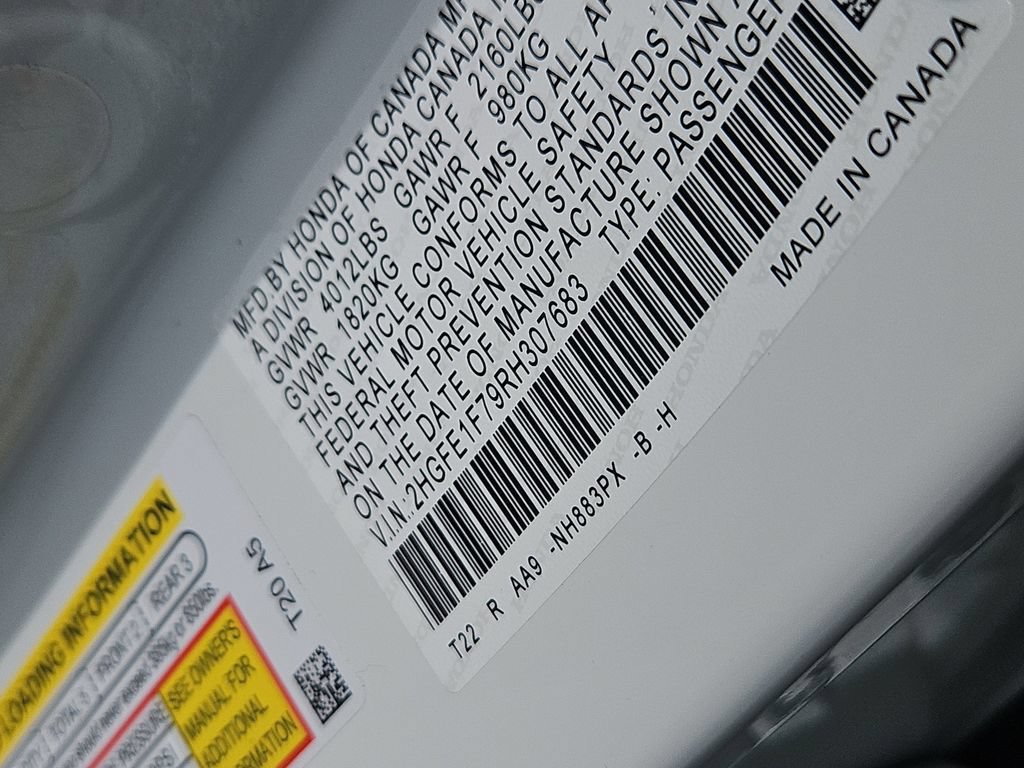 Used 2024 Honda Civic EX image 14