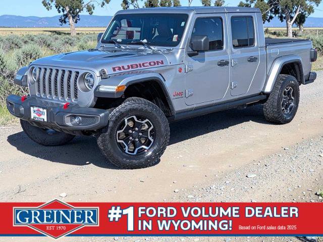 Used 2020 Jeep Gladiator Rubicon w/ Uconnect 4C Nav & Sound Group AWD/4WD video 1