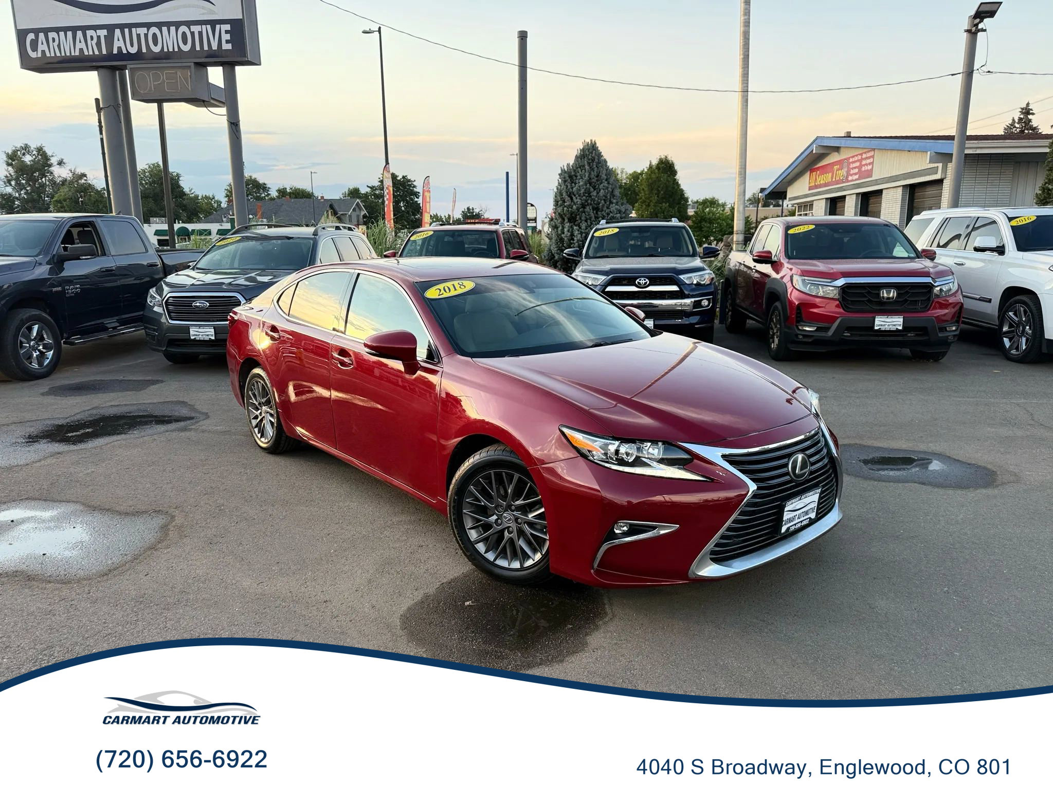 Used 2018 Lexus ES 350 w/ Premier Package image 1