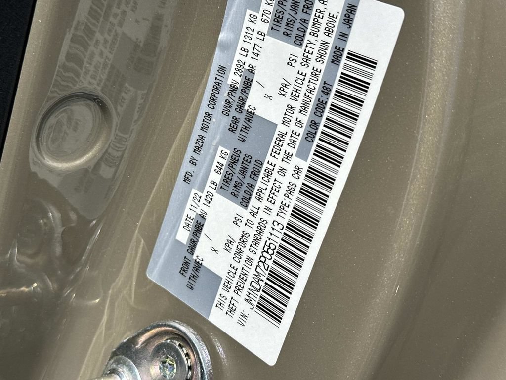 Used 2023 MAZDA MX-5 Miata Grand Touring w/ Weather Package RWD image 16