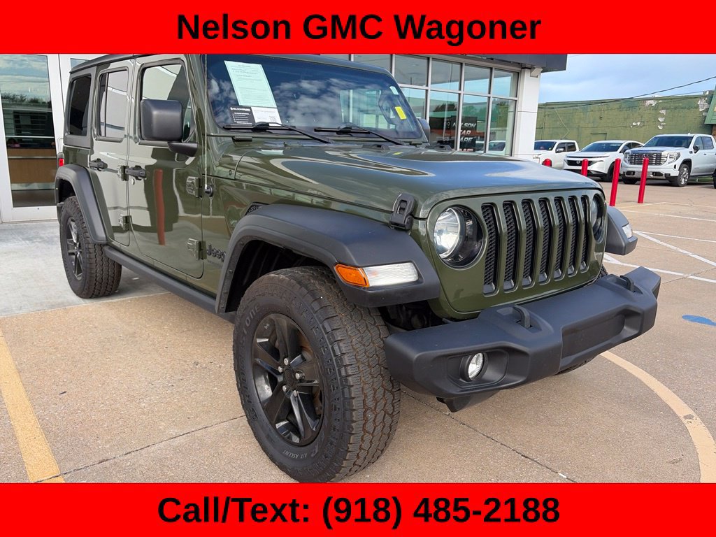 Used 2021 Jeep Wrangler Unlimited Sport AWD/4WD image 2