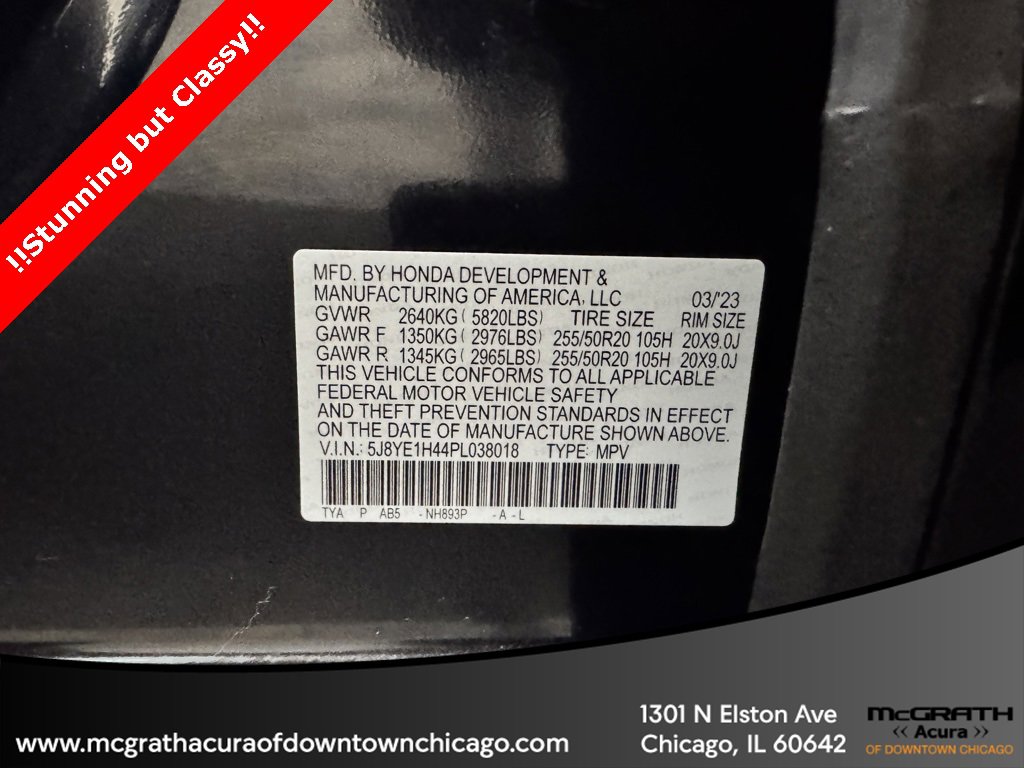 Used 2023 Acura MDX SH-AWD w/ Technology Package image 11