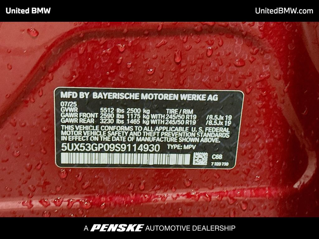 Used 2025 BMW X3 xDrive30i AWD/4WD image 14