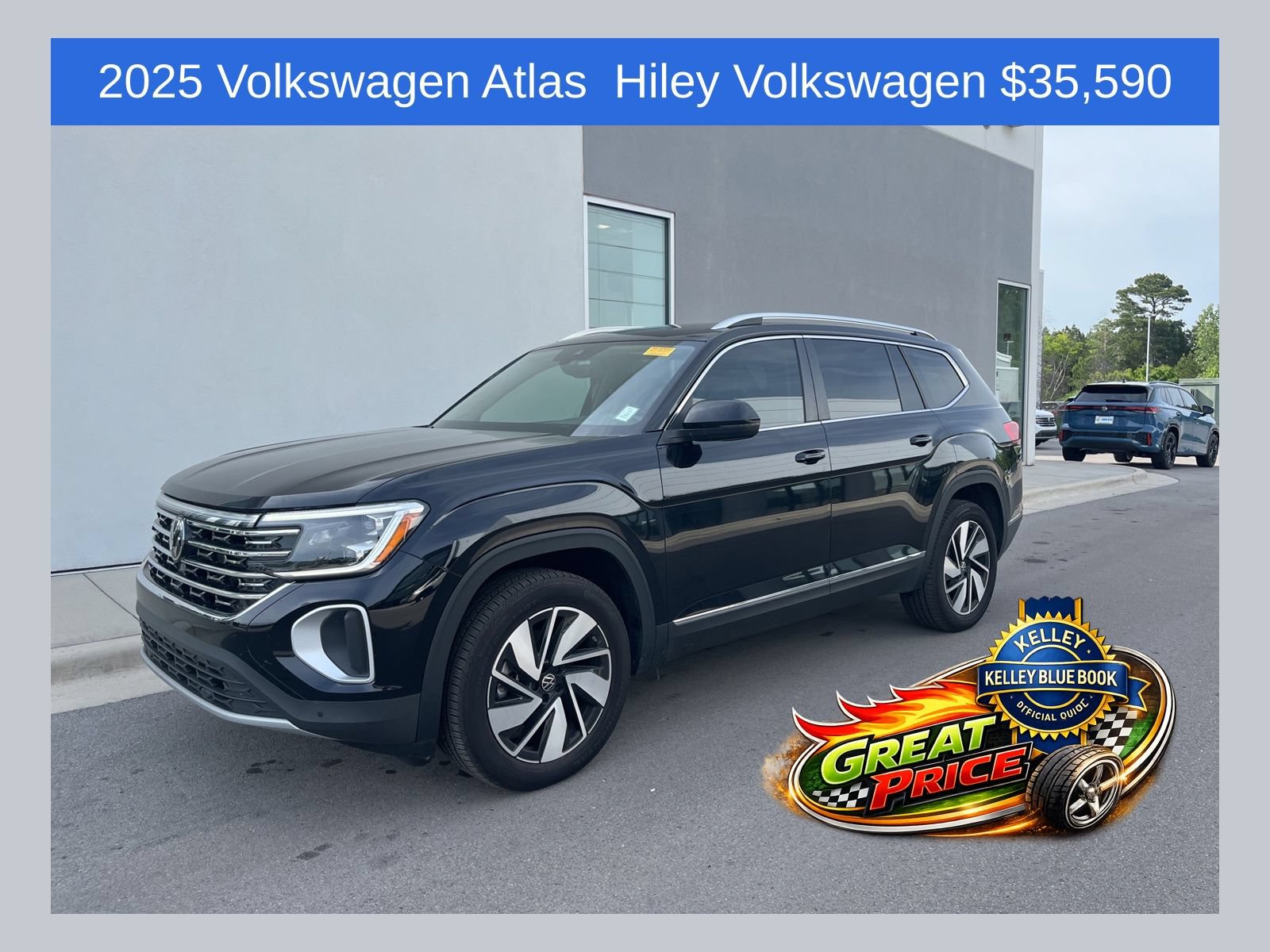Used 2025 Volkswagen Atlas SEL AWD/4WD image 1
