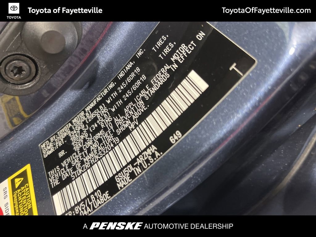 Used 2019 Toyota Highlander XLE FWD image 26