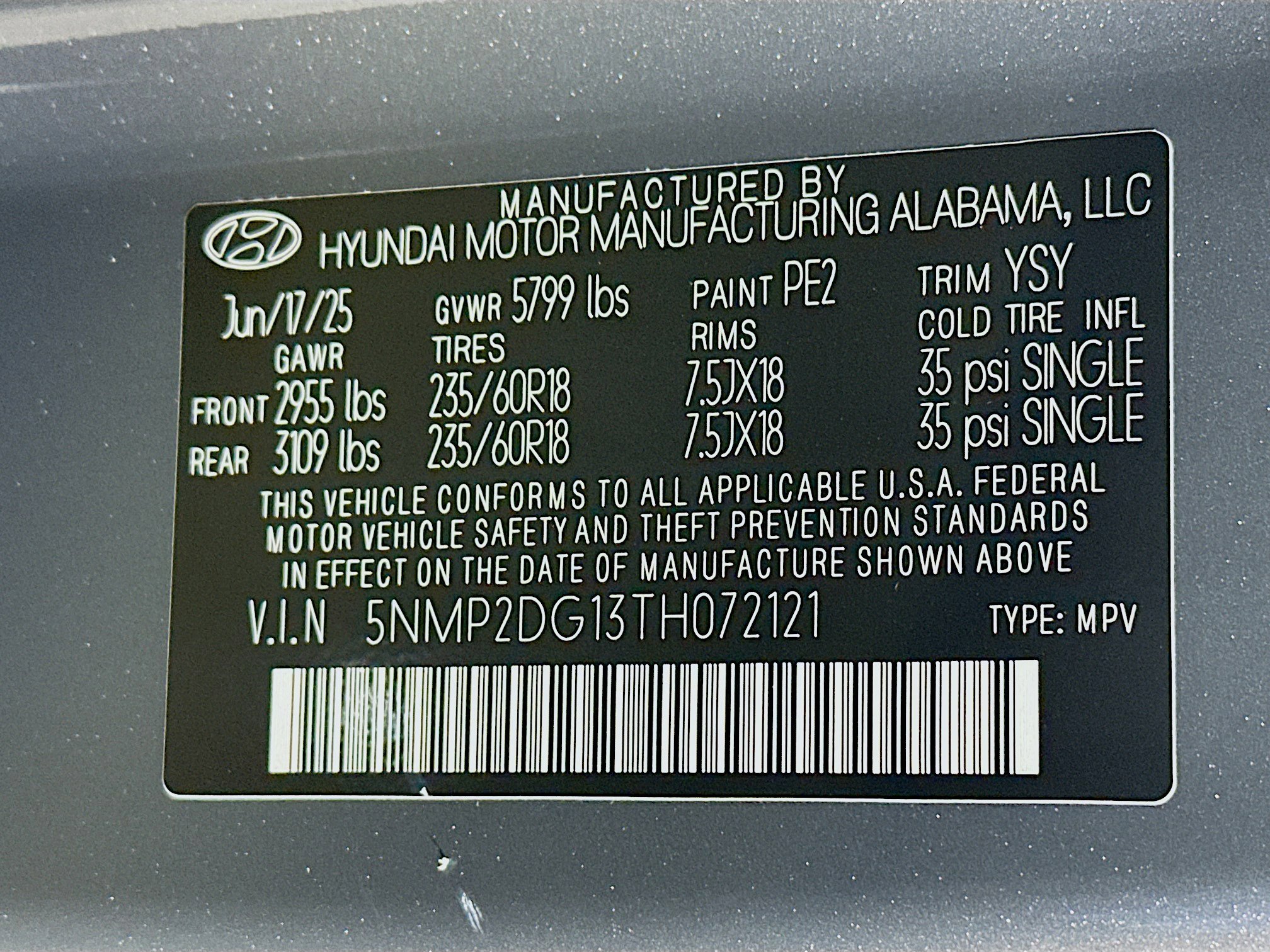 New 2026 Hyundai Santa Fe SEL image 30