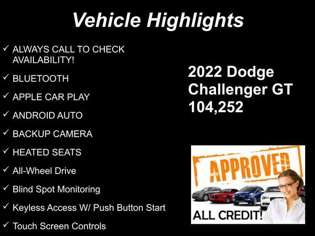Used 2022 Dodge Challenger GT w/ Driver Convenience Group AWD/4WD image 9
