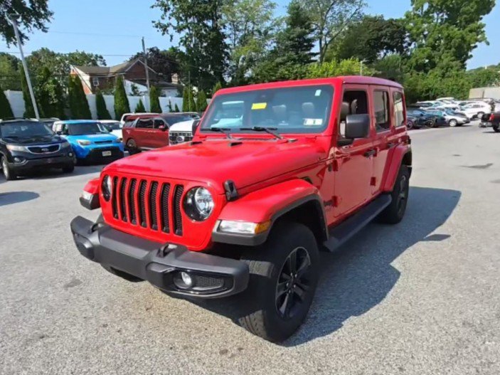 Certified 2022 Jeep Wrangler Unlimited Sahara AWD/4WD image 1