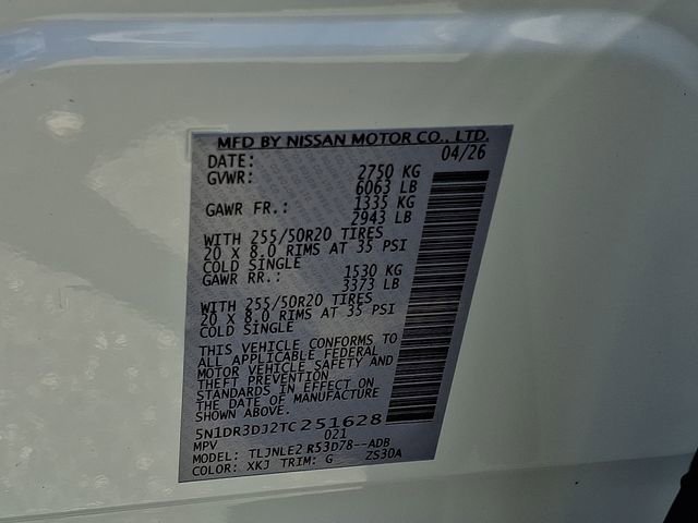 New 2026 Nissan Pathfinder Platinum w/ Cargo Package AWD/4WD image 21