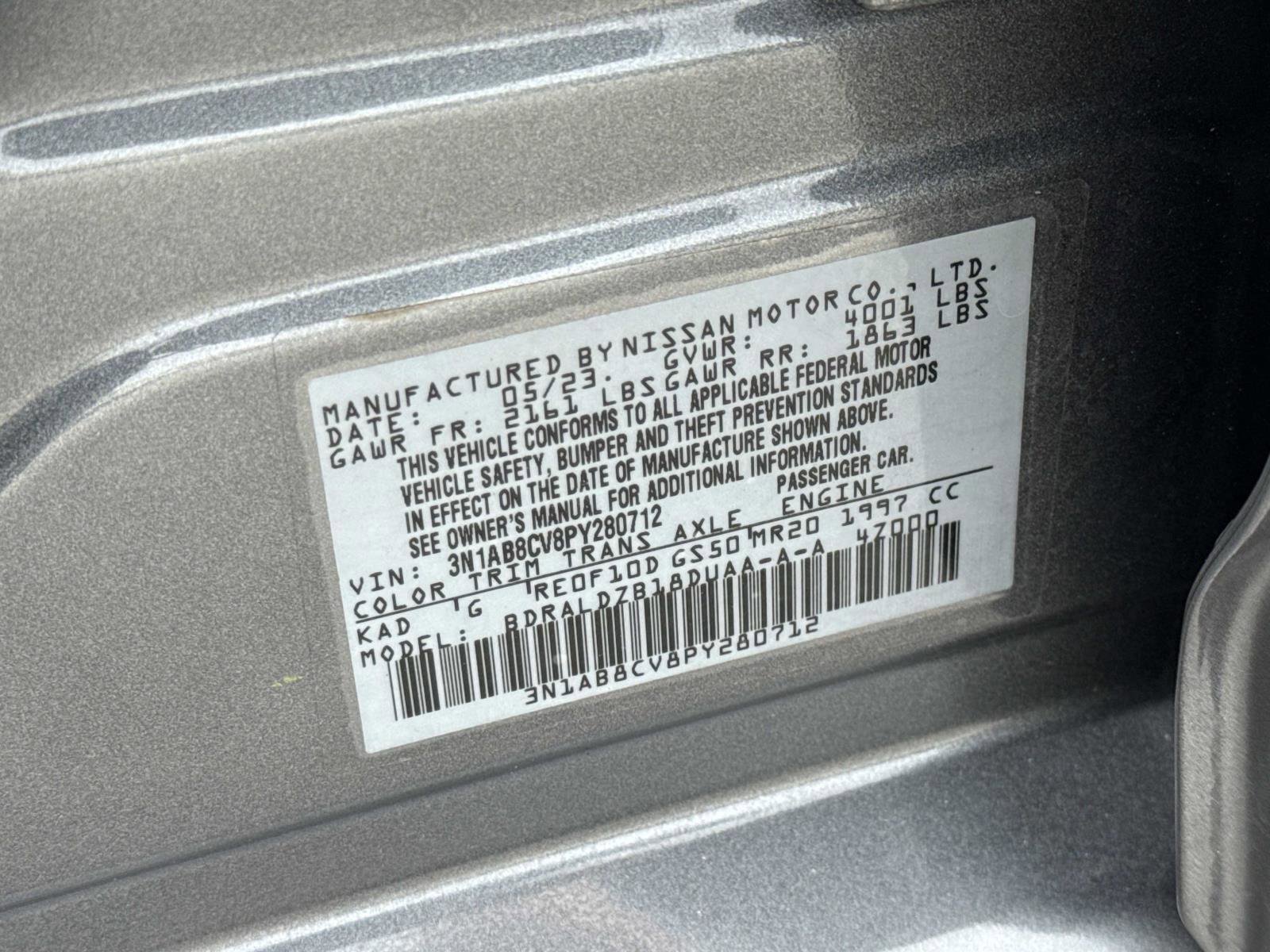 Used 2023 Nissan Sentra SV w/ All-Weather Package image 31