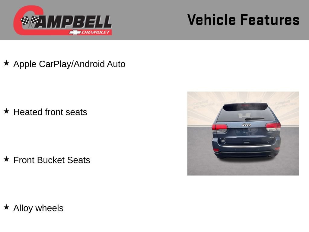 Used 2020 Jeep Grand Cherokee Limited w/ Premium Lighting Group image 21