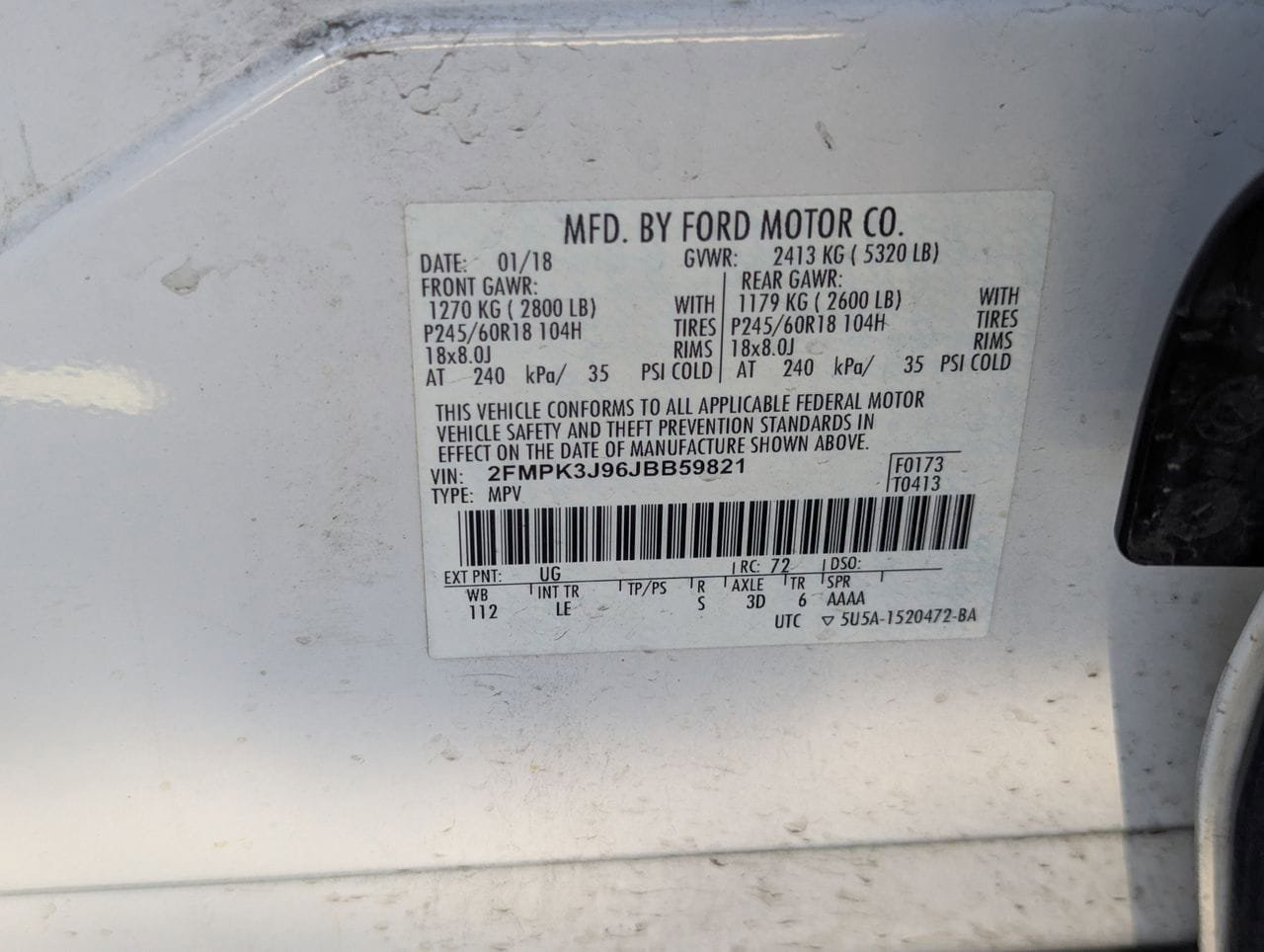 Used 2018 Ford Edge SEL w/ Equipment Group 201A FWD image 9
