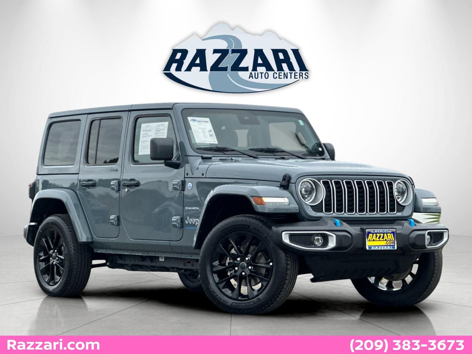 Used 2024 Jeep Wrangler Unlimited Sahara AWD/4WD image 1