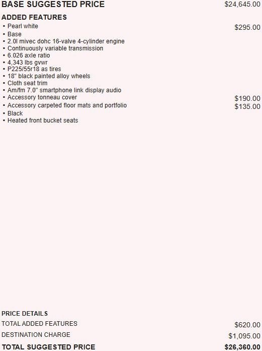 Used 2019 Mitsubishi Outlander Sport LE AWD/4WD image 2