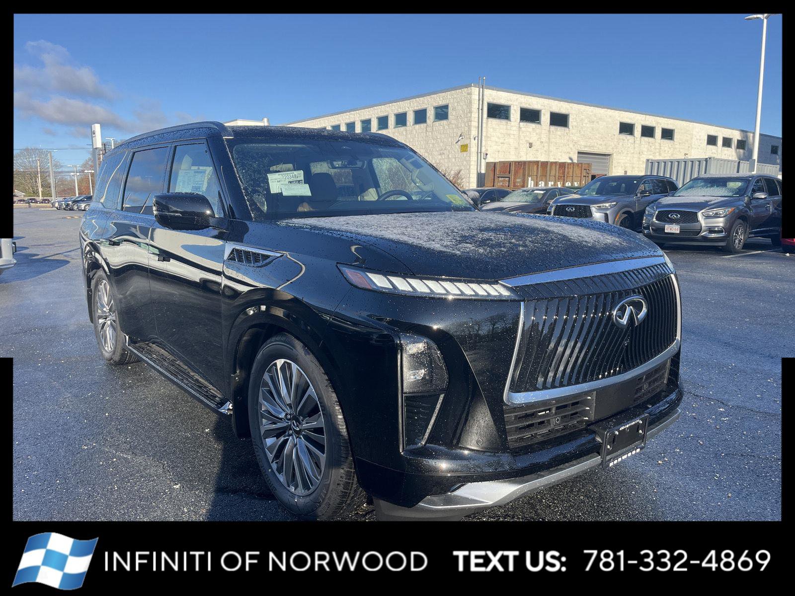 New 2026 INFINITI QX80 Luxe w/ Cargo Package