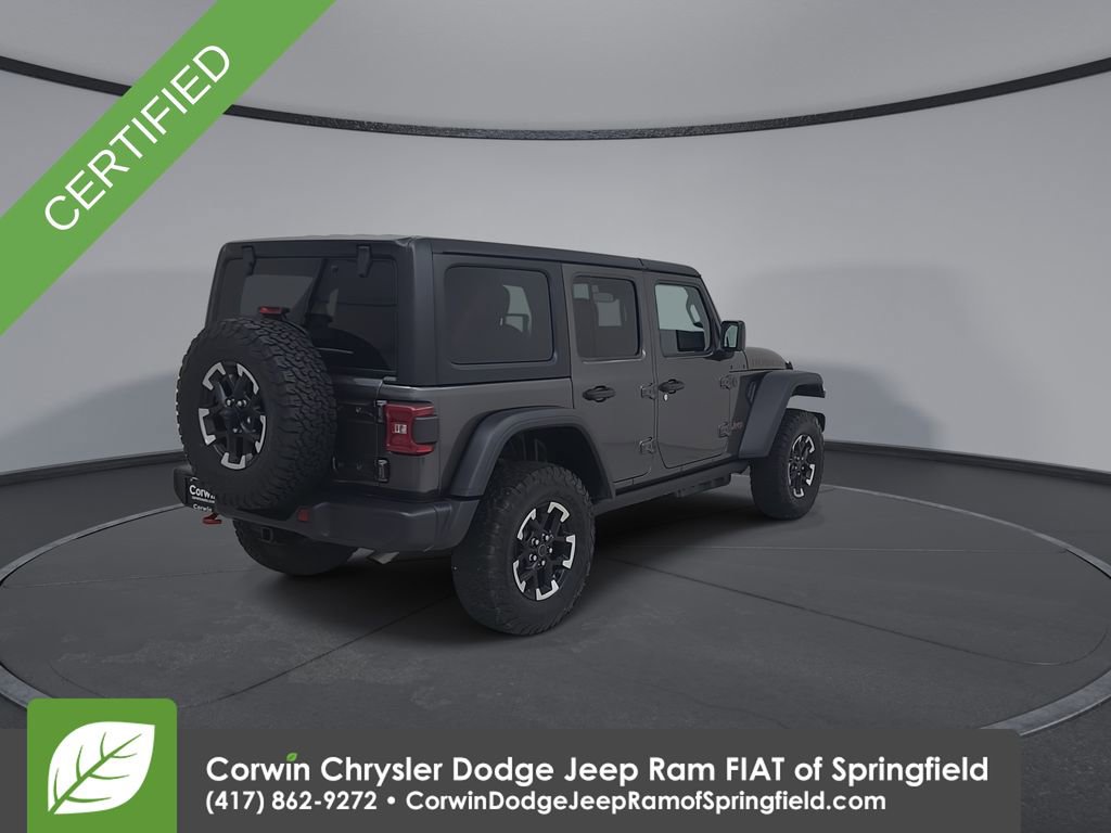 Certified 2026 Jeep Wrangler Unlimited Rubicon AWD/4WD image 14