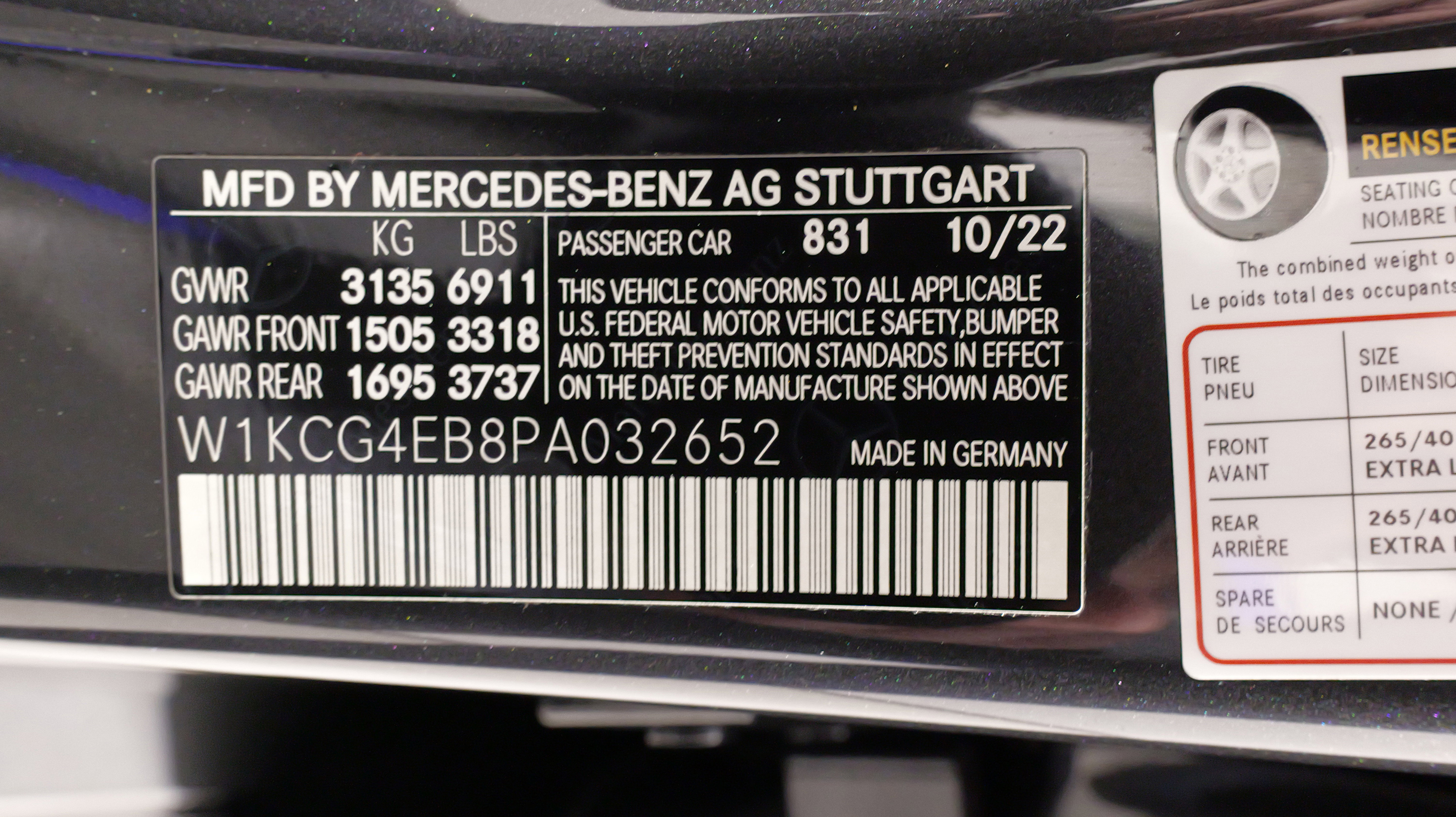 Used 2023 Mercedes-Benz EQS 580 4MATIC Sedan image 63
