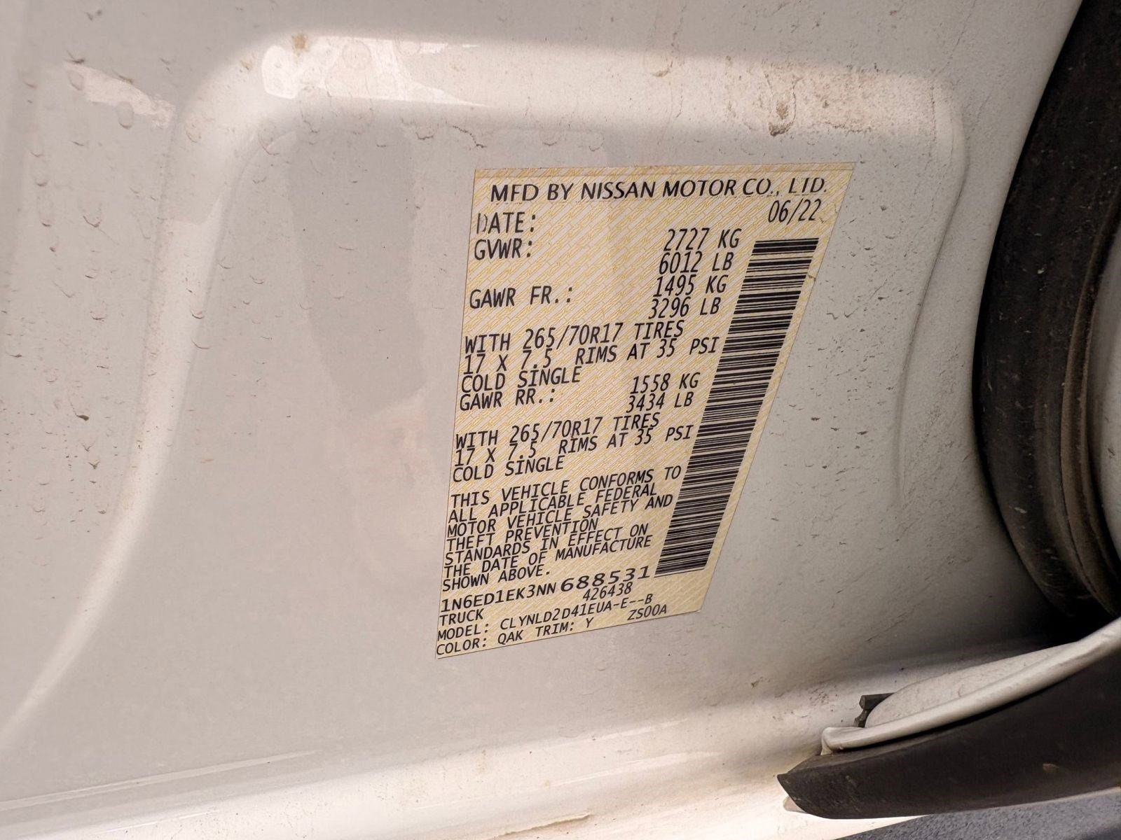 Used 2022 Nissan Frontier PRO-4X w/ Pro-4X Premium Package image 19