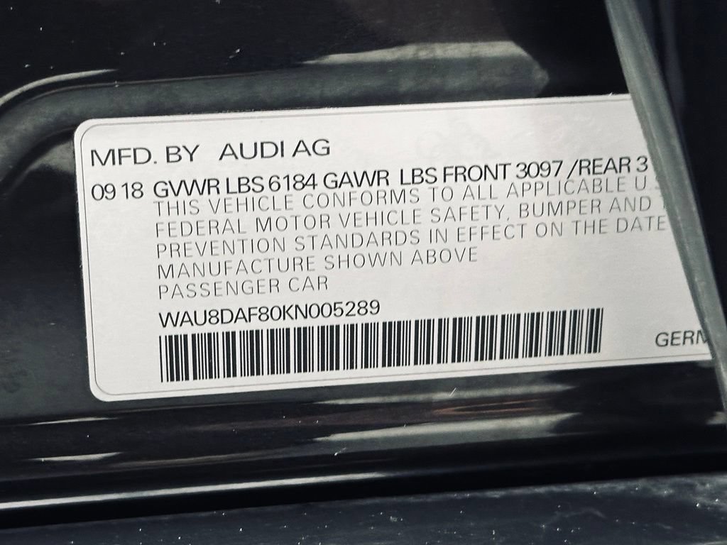 Used 2019 Audi A8 L 3.0T w/ Executive Package AWD/4WD image 54