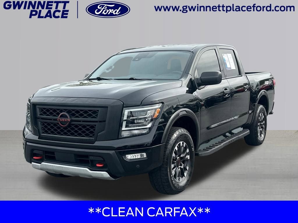 Used 2023 Nissan Titan PRO-4X w/ Pro-4x Utility Package AWD/4WD image 1