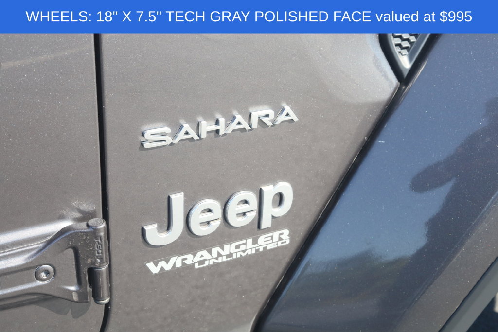 Used 2018 Jeep Wrangler Unlimited Sahara w/ Cold Weather Group AWD/4WD image 8