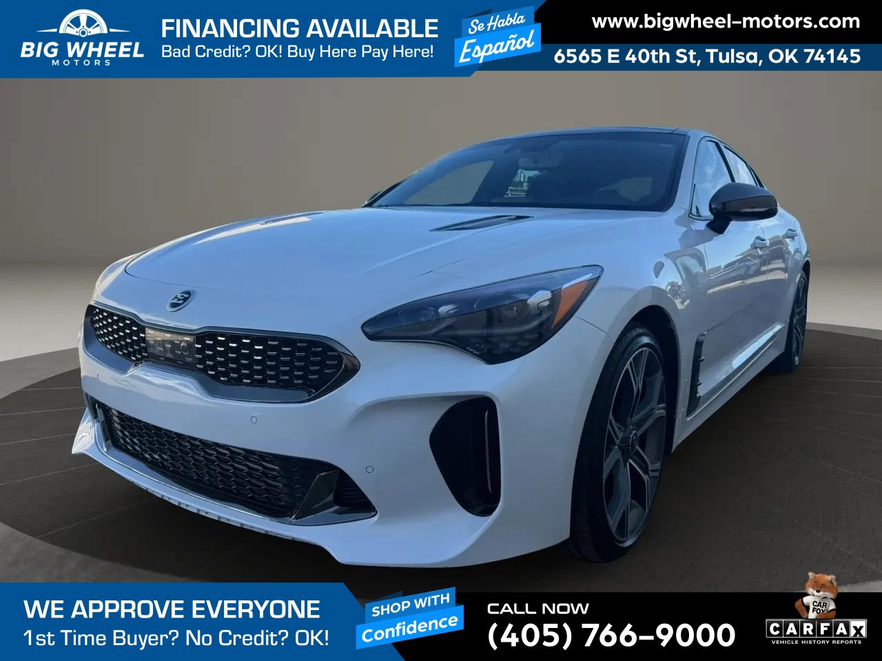 Used 2020 Kia Stinger GT2 AWD/4WD image 1