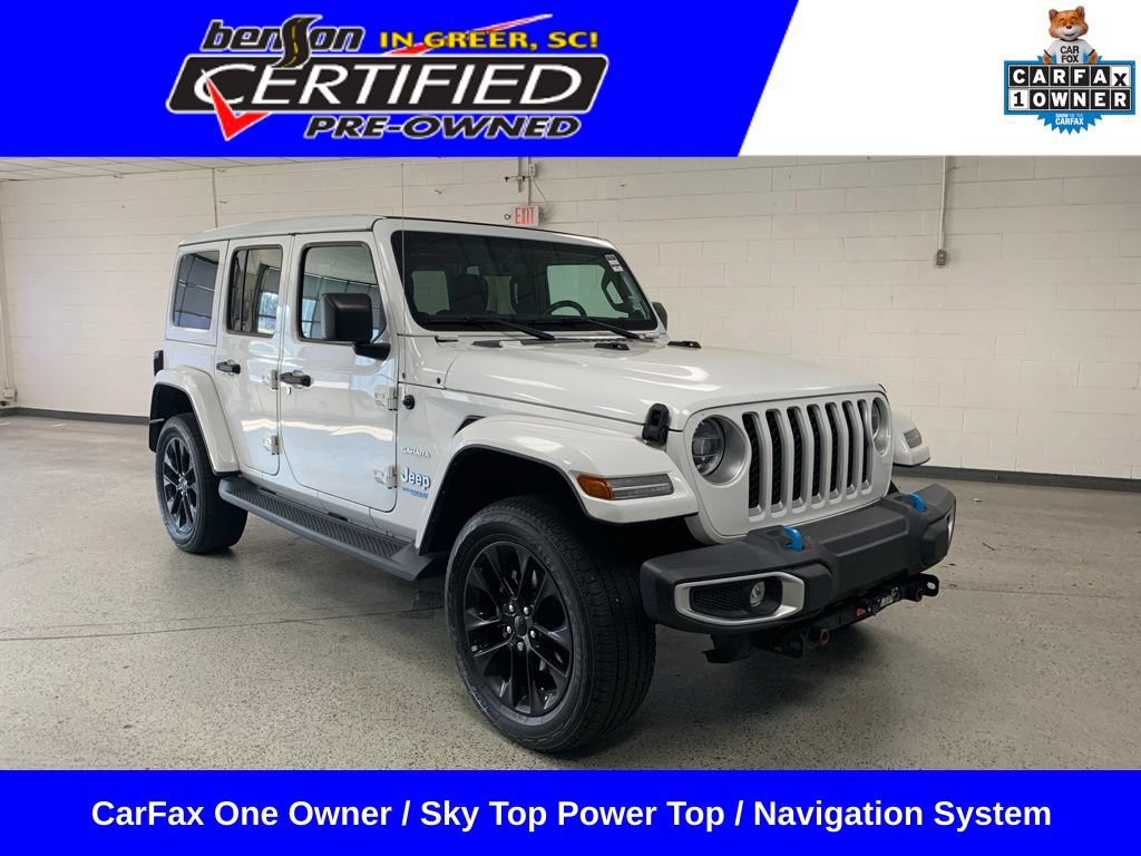 Certified 2022 Jeep Wrangler Unlimited Sahara w/ Cold Weather Group