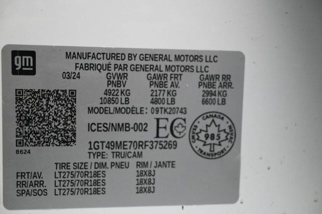 Used 2024 GMC Sierra 2500 SLE w/ SLE Convenience Package AWD/4WD image 32
