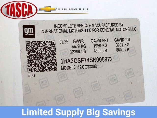 New 2025 Chevrolet Express 3500 w/ Power Convenience Package RWD image 29