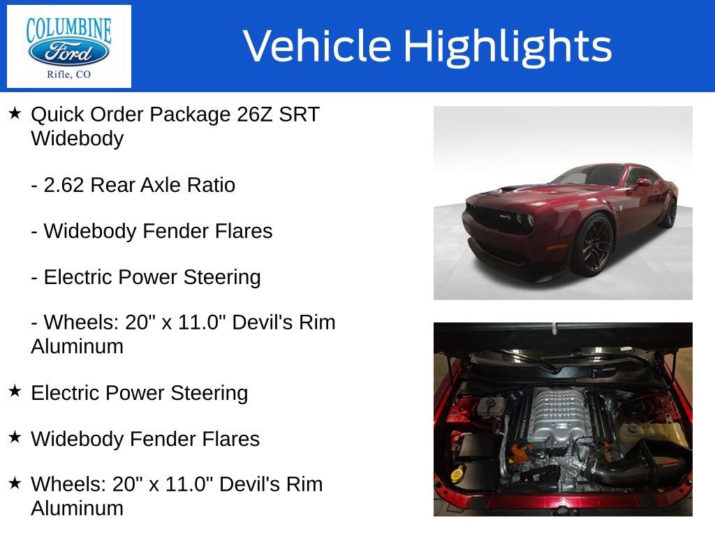 Used 2018 Dodge Challenger SRT Hellcat RWD image 4