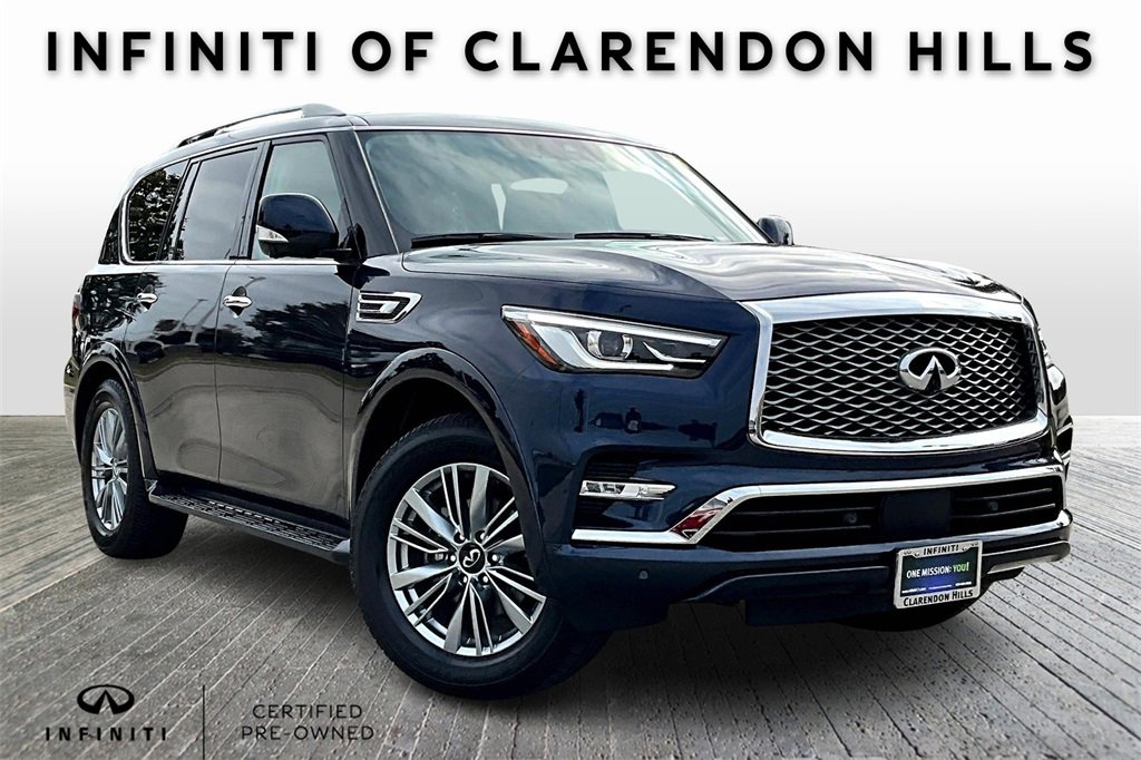 Certified 2022 INFINITI QX80 Luxe w/ Cargo Package
