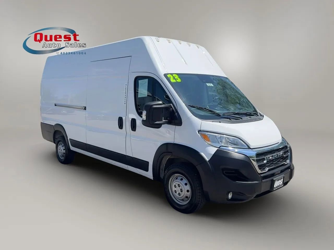 Used 2023 RAM ProMaster 3500 w/ Lane Management Group FWD image 1