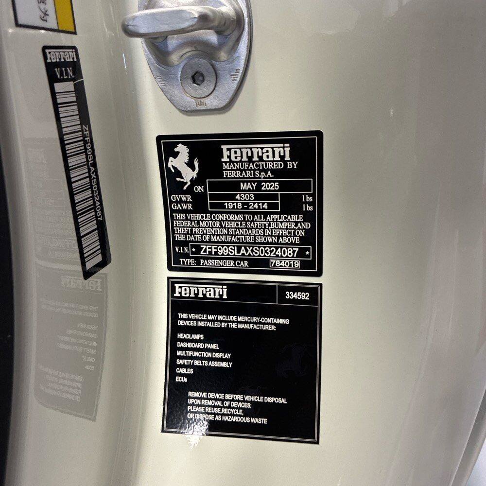 Used 2025 Ferrari 296 GTB RWD image 23