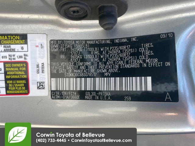 Used 2011 Toyota Sienna LE w/ Towing Pkg image 23