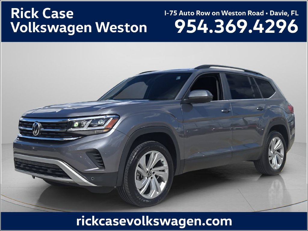 Certified 2022 Volkswagen Atlas SE FWD image 1