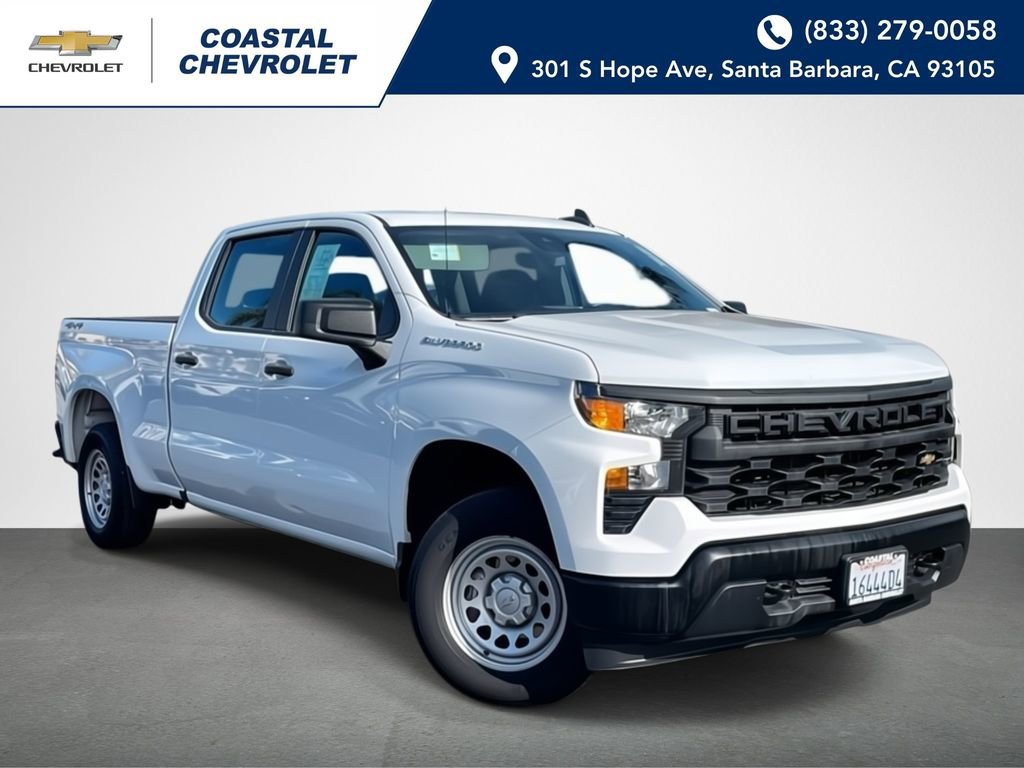 New 2024 Chevrolet Silverado 1500 W/T w/ Trailering Package AWD/4WD image 1