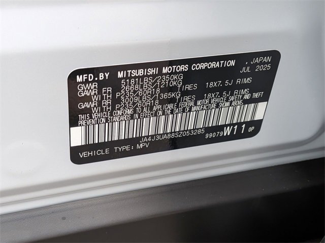 New 2025 Mitsubishi Outlander ES image 36