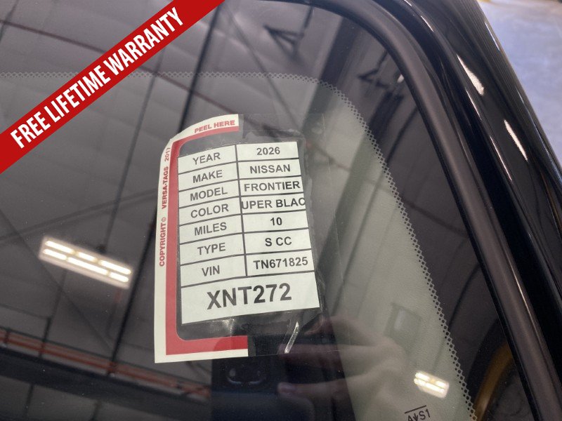 New 2026 Nissan Frontier S w/ S Utility Package RWD image 35