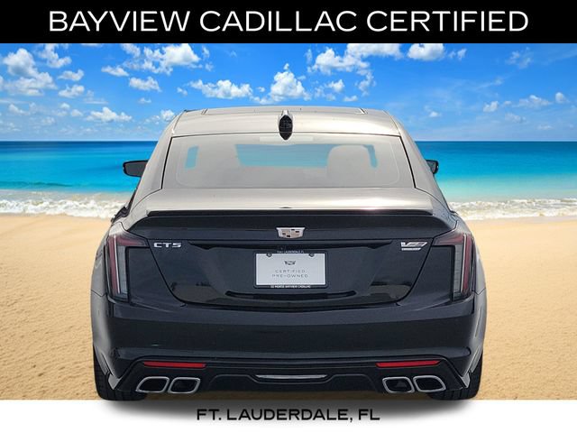 Certified 2025 Cadillac CT5 V w/ Technology Package RWD image 5