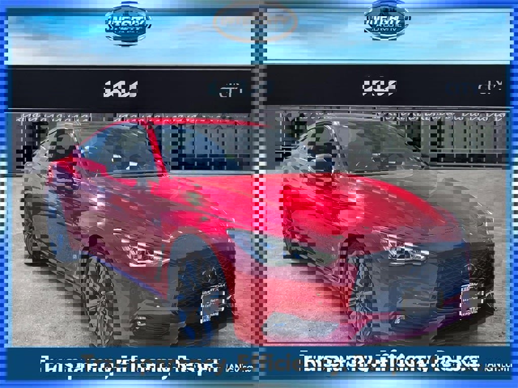 Used 2022 INFINITI Q60 Red Sport 400 w/ Cargo Package