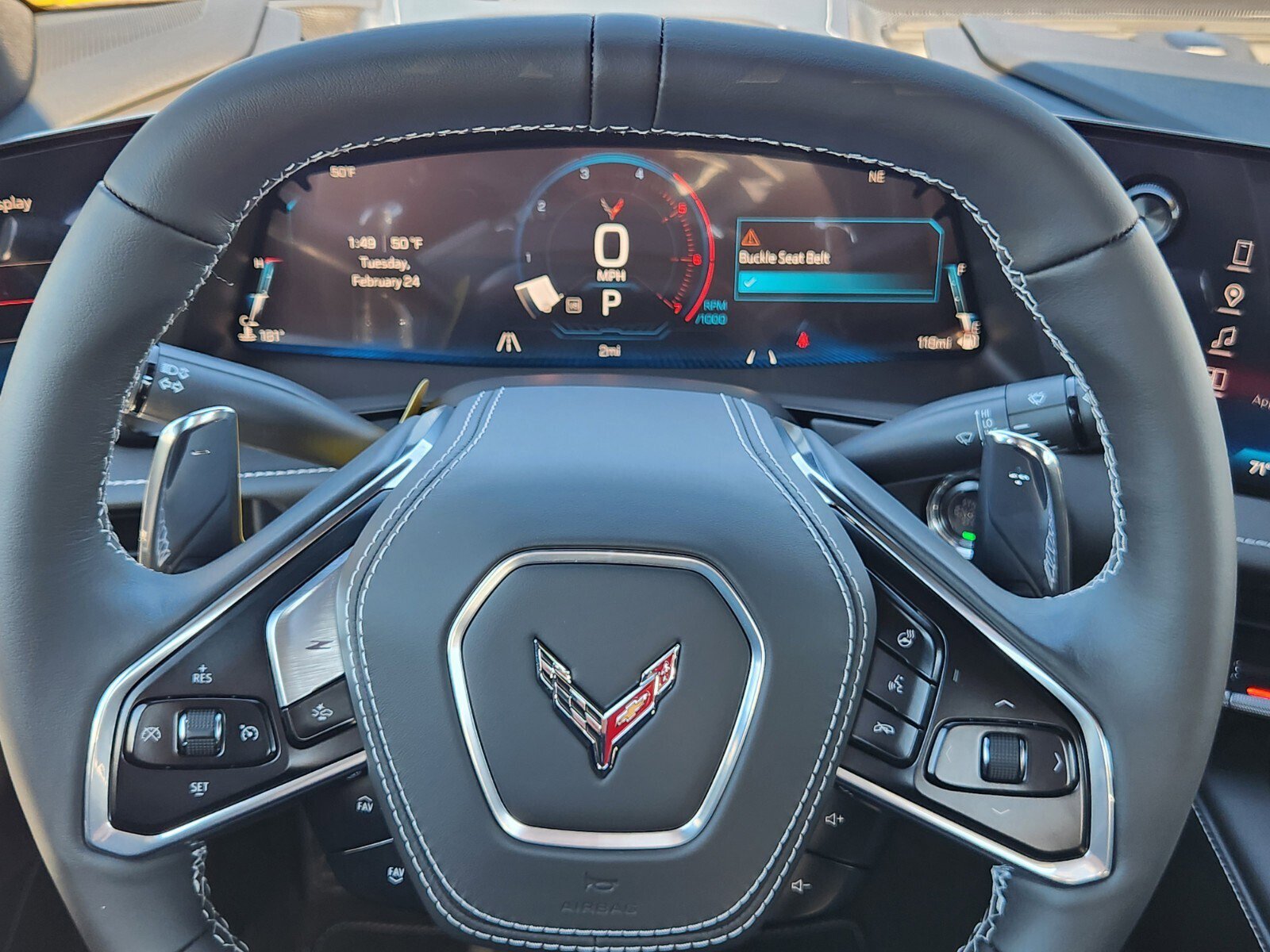 New 2026 Chevrolet Corvette Stingray Preferred Conv w/ Stealth Interior Trim Package image 17