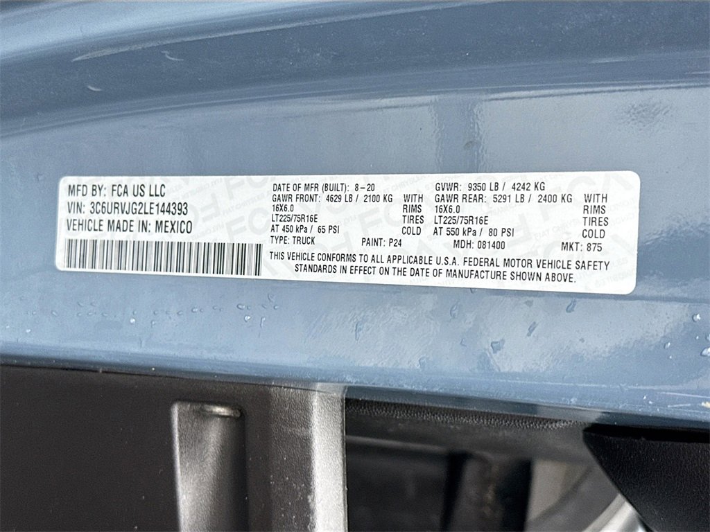 Used 2020 RAM ProMaster 3500 image 34