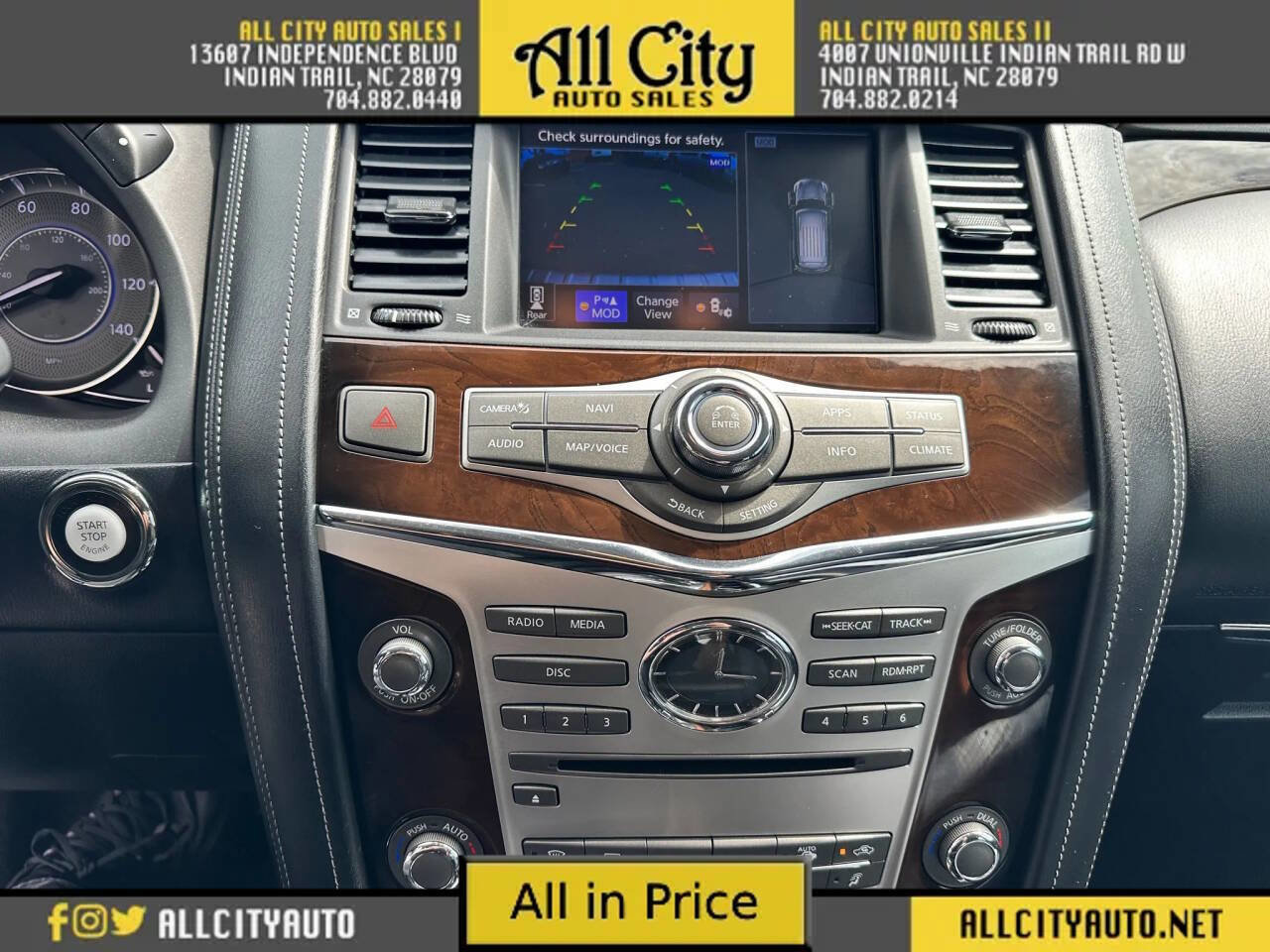 Used 2018 INFINITI QX80 4WD w/ Deluxe Technology Package image 16