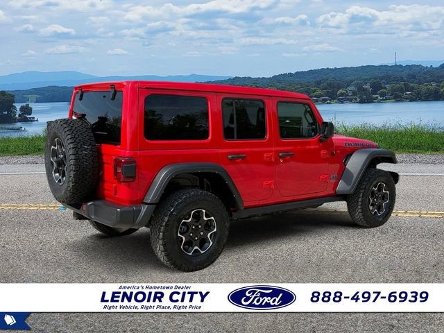 Used 2021 Jeep Wrangler Unlimited Rubicon 4xe w/ Cold Weather Group image 3