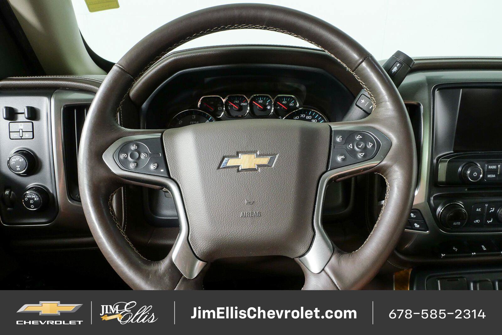 Certified 2017 Chevrolet Silverado 1500 LTZ w/ High Desert Package AWD/4WD image 10