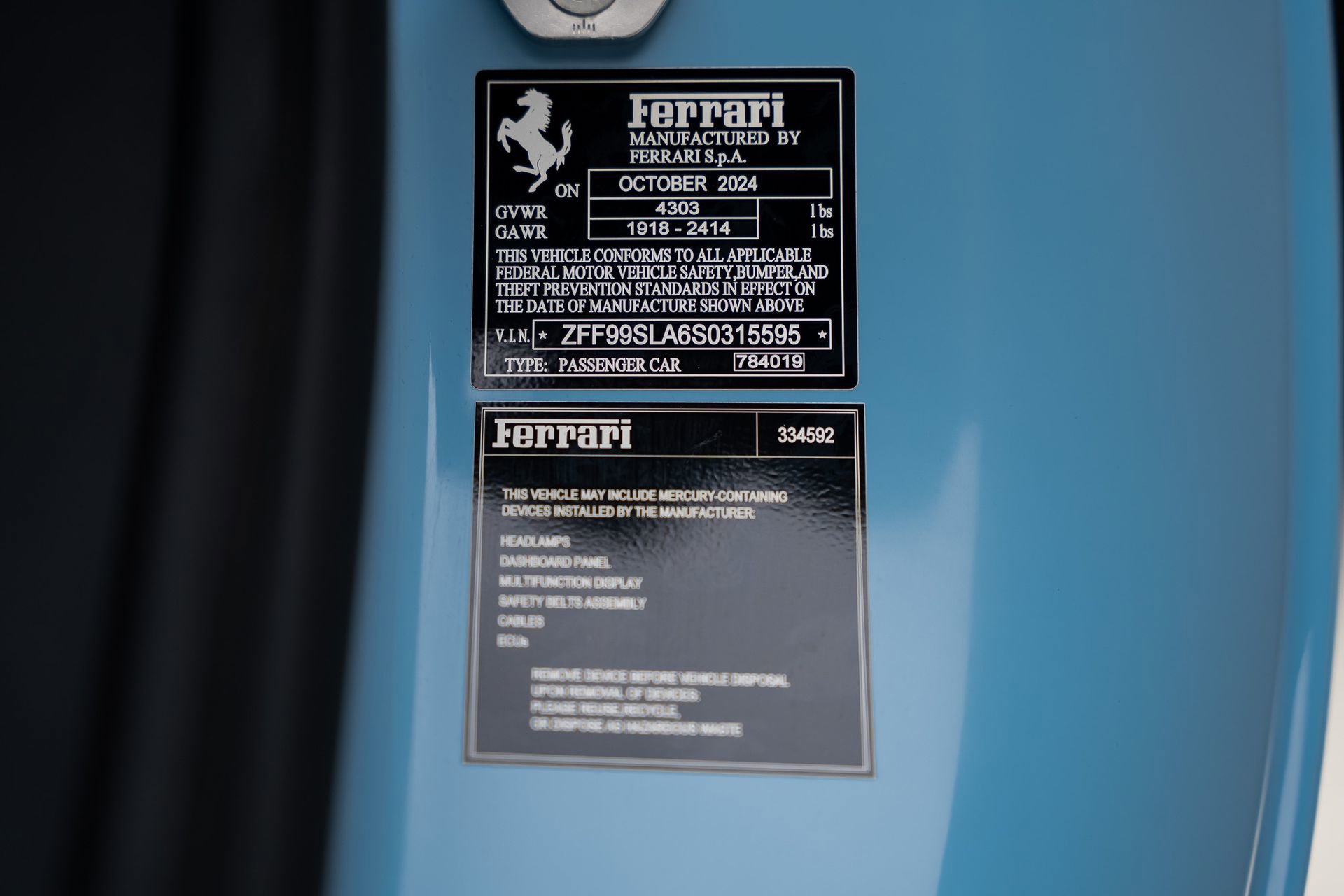 Used 2025 Ferrari 296 GTB RWD image 62