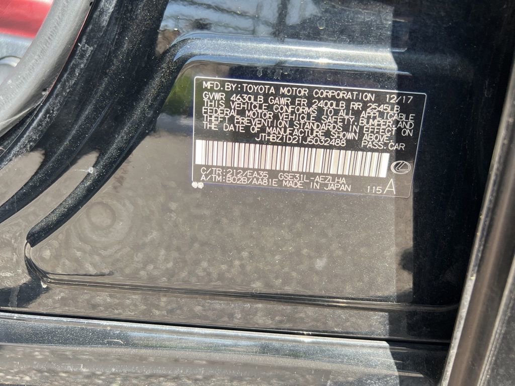 Used 2018 Lexus IS 350 F Sport image 25