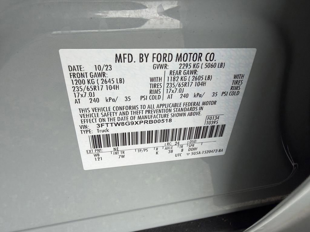 Used 2023 Ford Maverick Tremor w/ Tremor Off-Road Package AWD/4WD image 35
