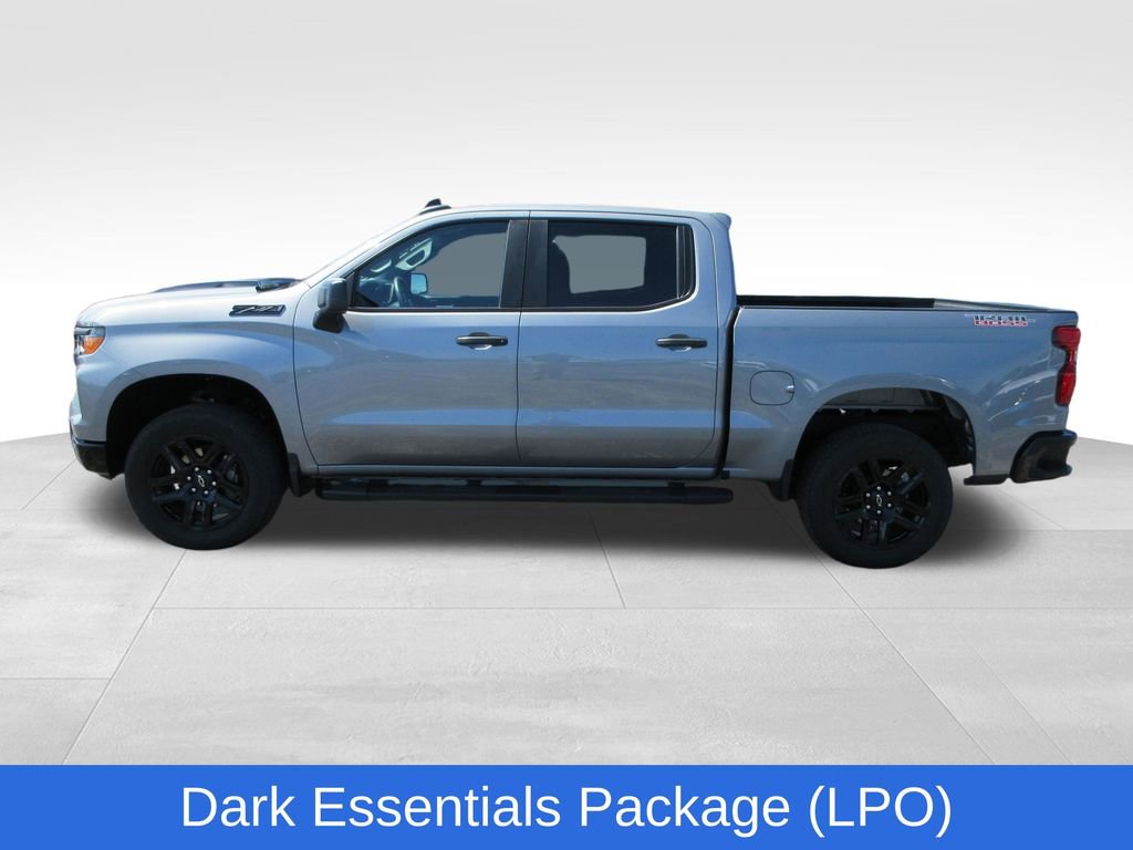 Certified 2024 Chevrolet Silverado 1500 Custom Trail Boss w/ LPO, Dark Essentials Package AWD/4WD image 2